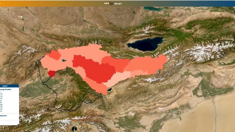 WE-ACT Water Efficient Allocation in a Central Asian Transboundary River Basin