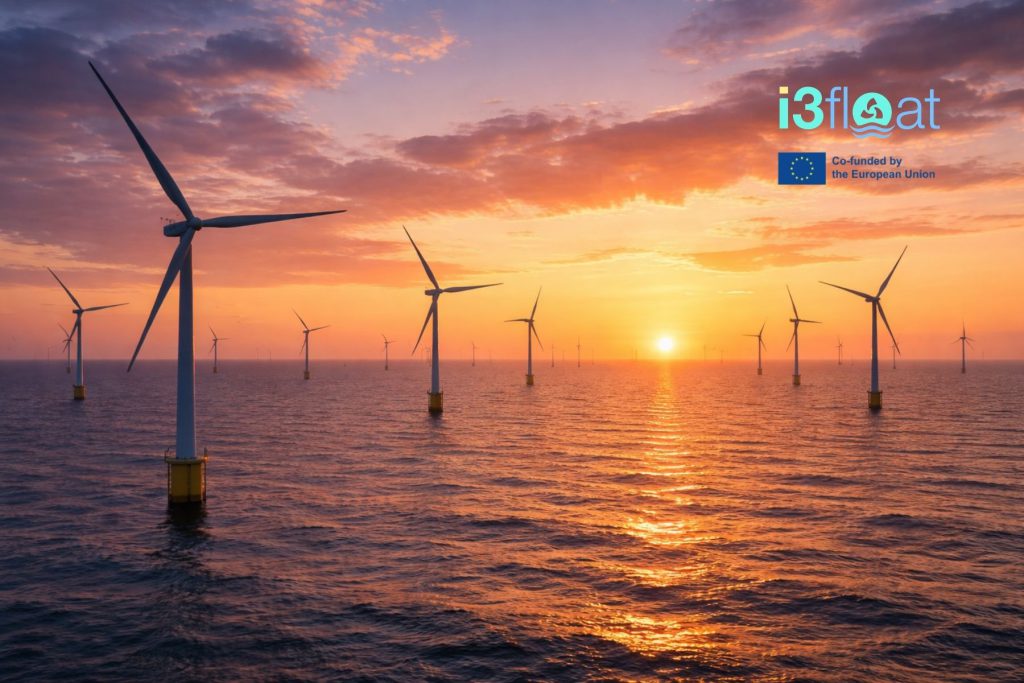 Read more about the article I3-FLOAT: Developing a southern interregional value chain to consolidate European leadership in floating wind and accelerate innovation time-to-market